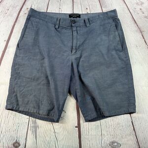 Banana Republic Aiden Shorts Mens 32 Blue Cotton Chino